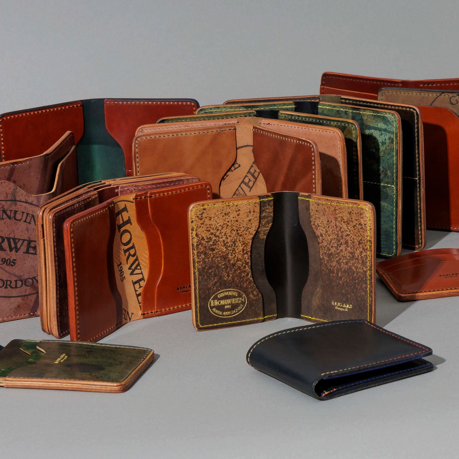 Assortment of leather goods in Ashland’s Fall 2026 release preview