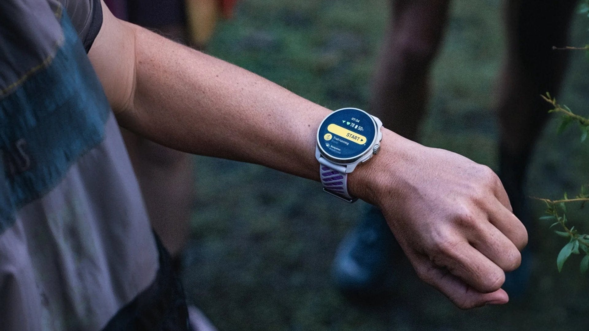 Race 3S worn on a wrist outdoors