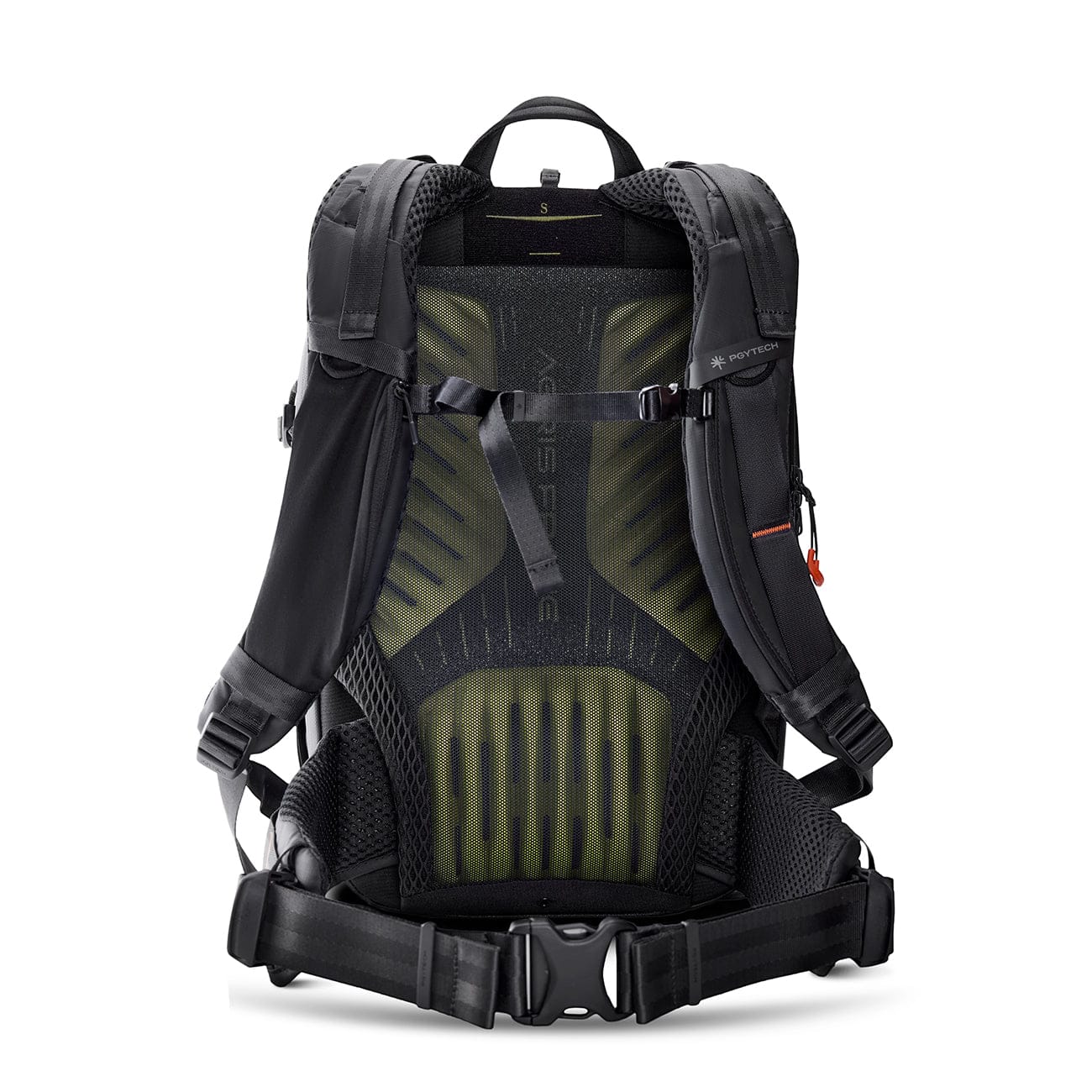 OneMo 3 back panel, shoulder straps and hip belt