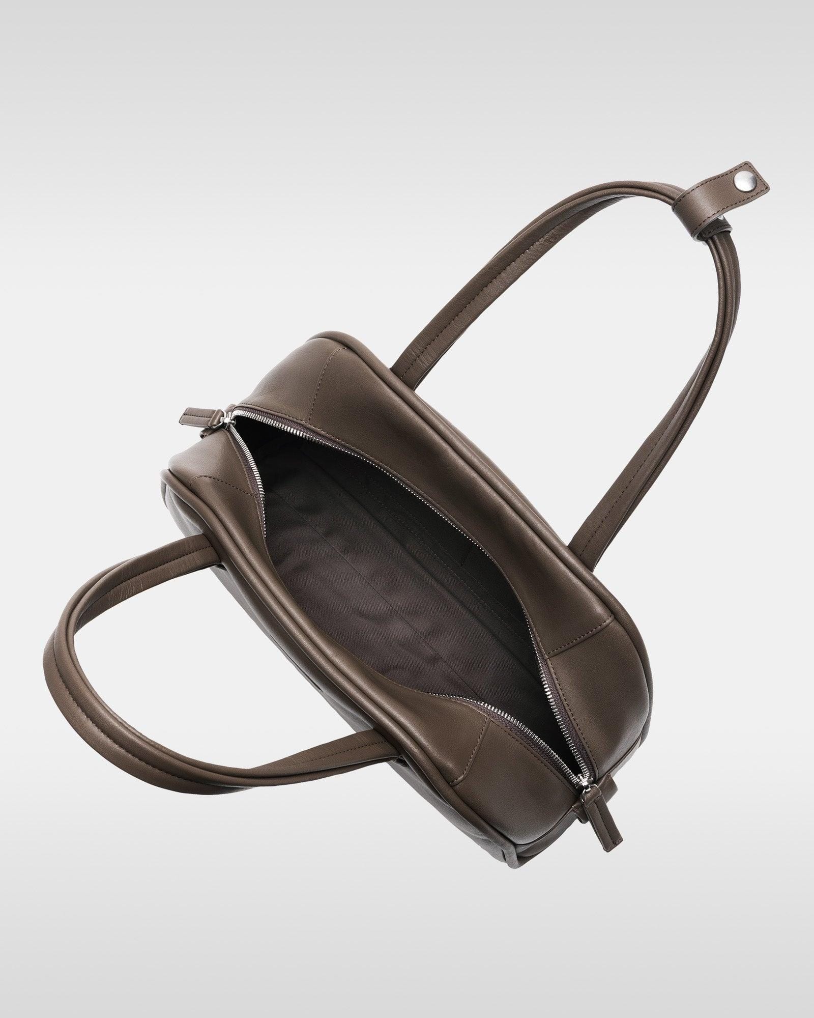 Open Medium bag shown from above with its interior compartment.