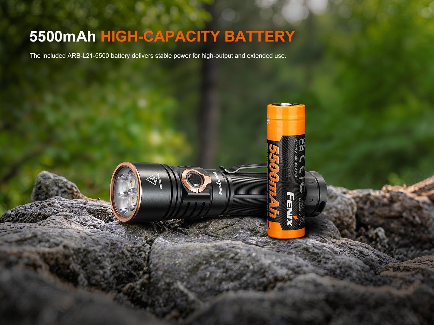 E40R and replaceable21700 battery in maker promotional image