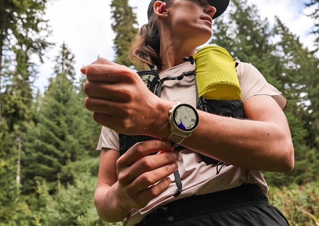 Trail runner wearing Race 3S outdoors