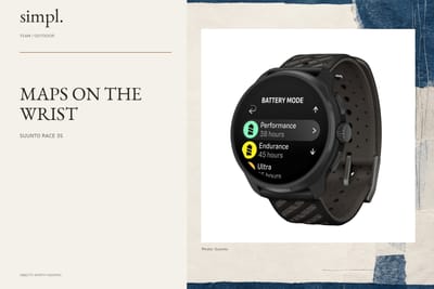 Suunto sets a 29 October Japan launch for the Race 3S — credited official product photograph in the simpl. cover.